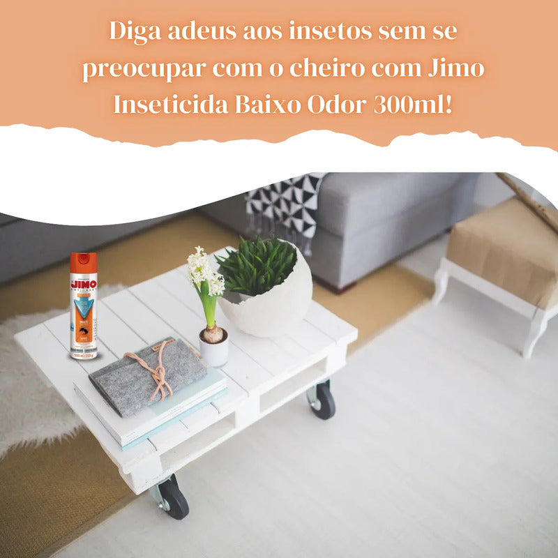 Jimo Baixo Odor Eficaz Contra Mosquitos Pernilongos 400ml