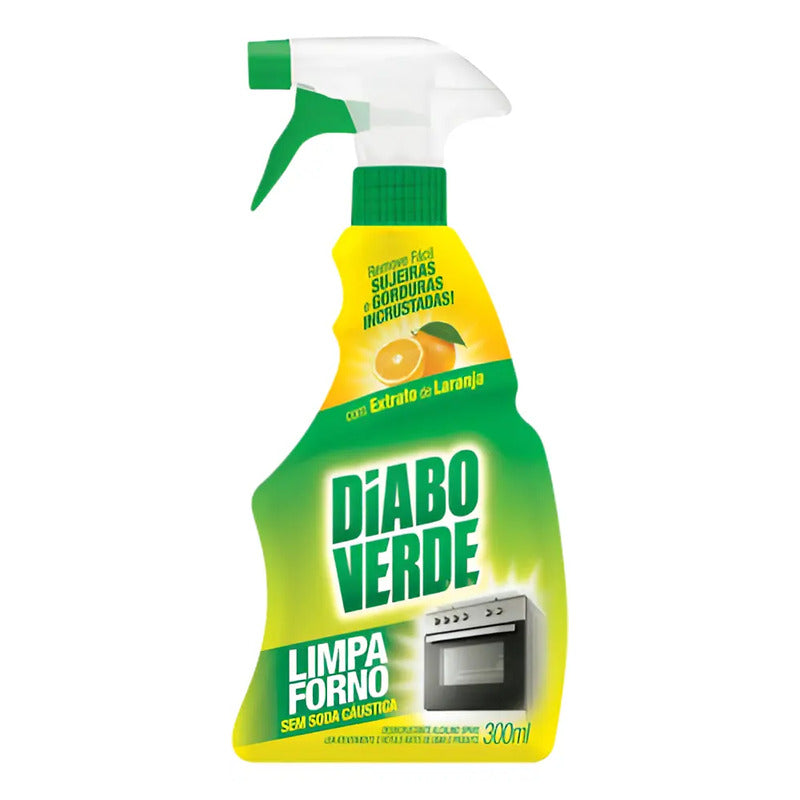 Limpa Forno Diabo Verde Eficaz Rápido E Sem Esforço 300ml