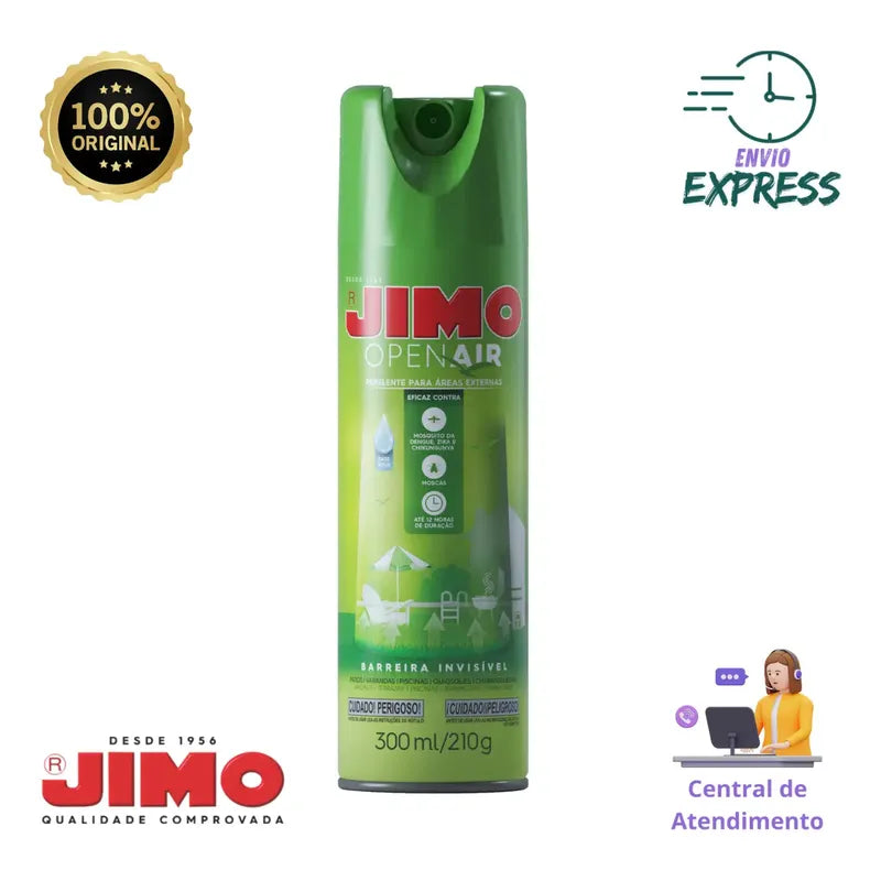 Inseticida Open Air Jimo Proteção Rápida E Prática 300ml